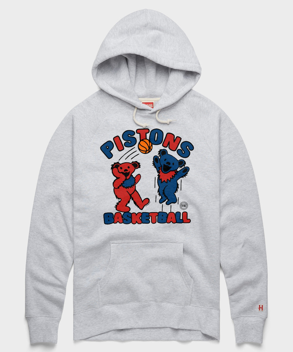 NBA x Grateful Dead x Pistons Hoodie