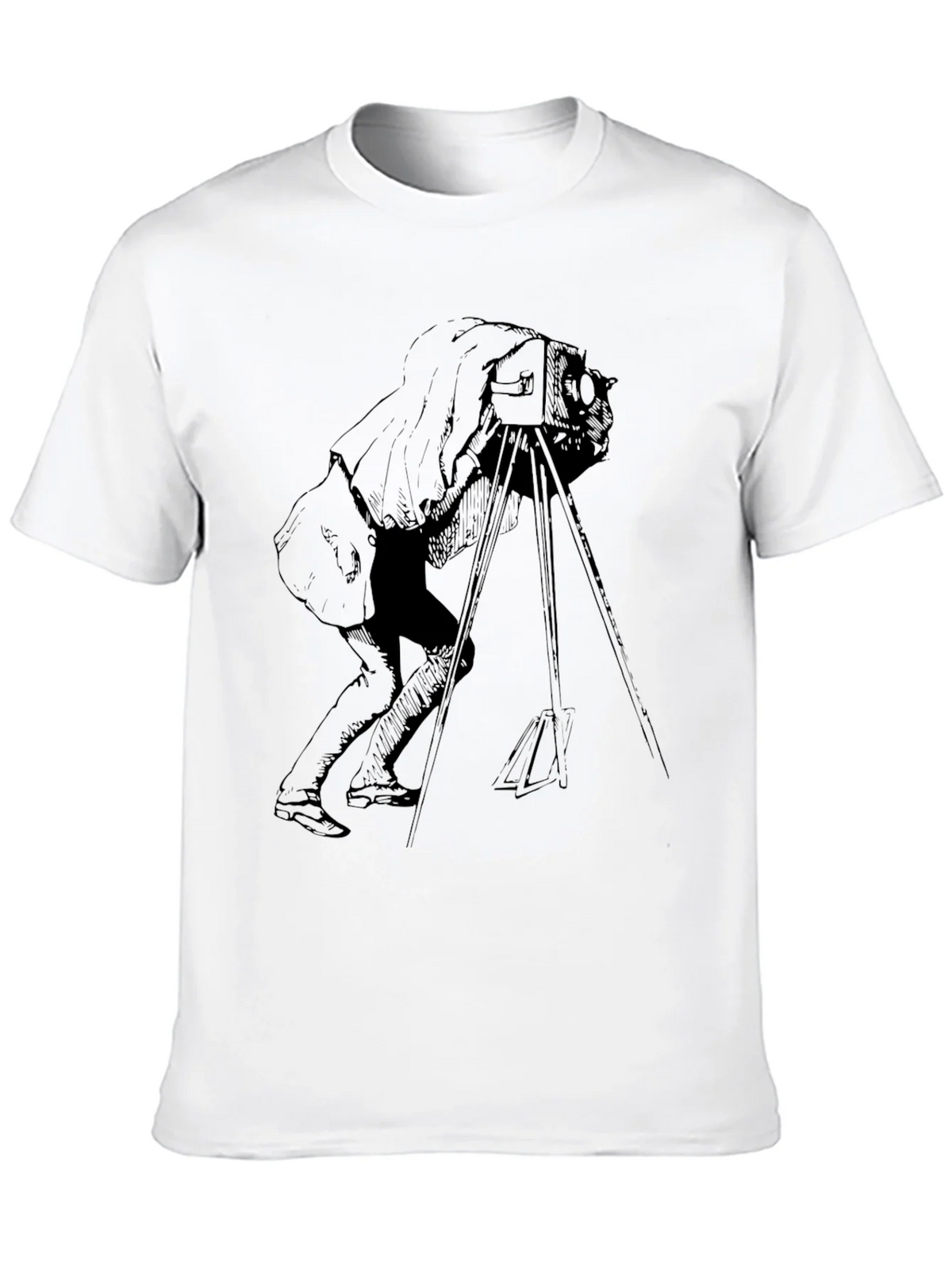Vintage Photographer Graphic T-Shirt - Black product image 9