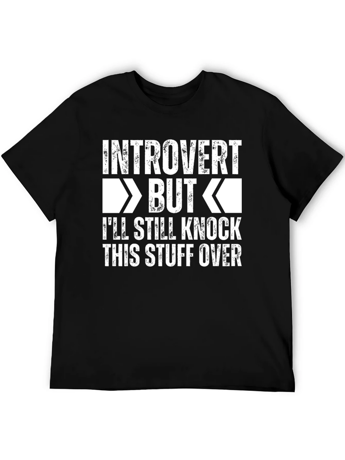 Introvert But Graphic T-Shirt - Humorous Novelty Tee product image 5
