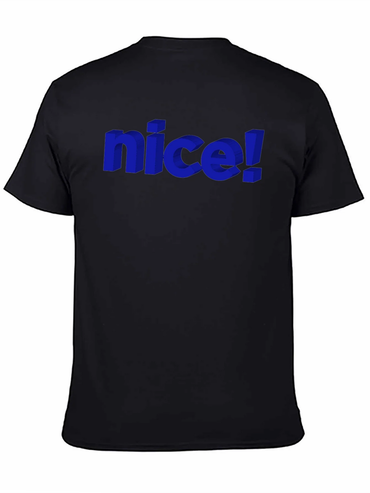 Nice! Graphic Tee - Stylish 3D Design product image 4