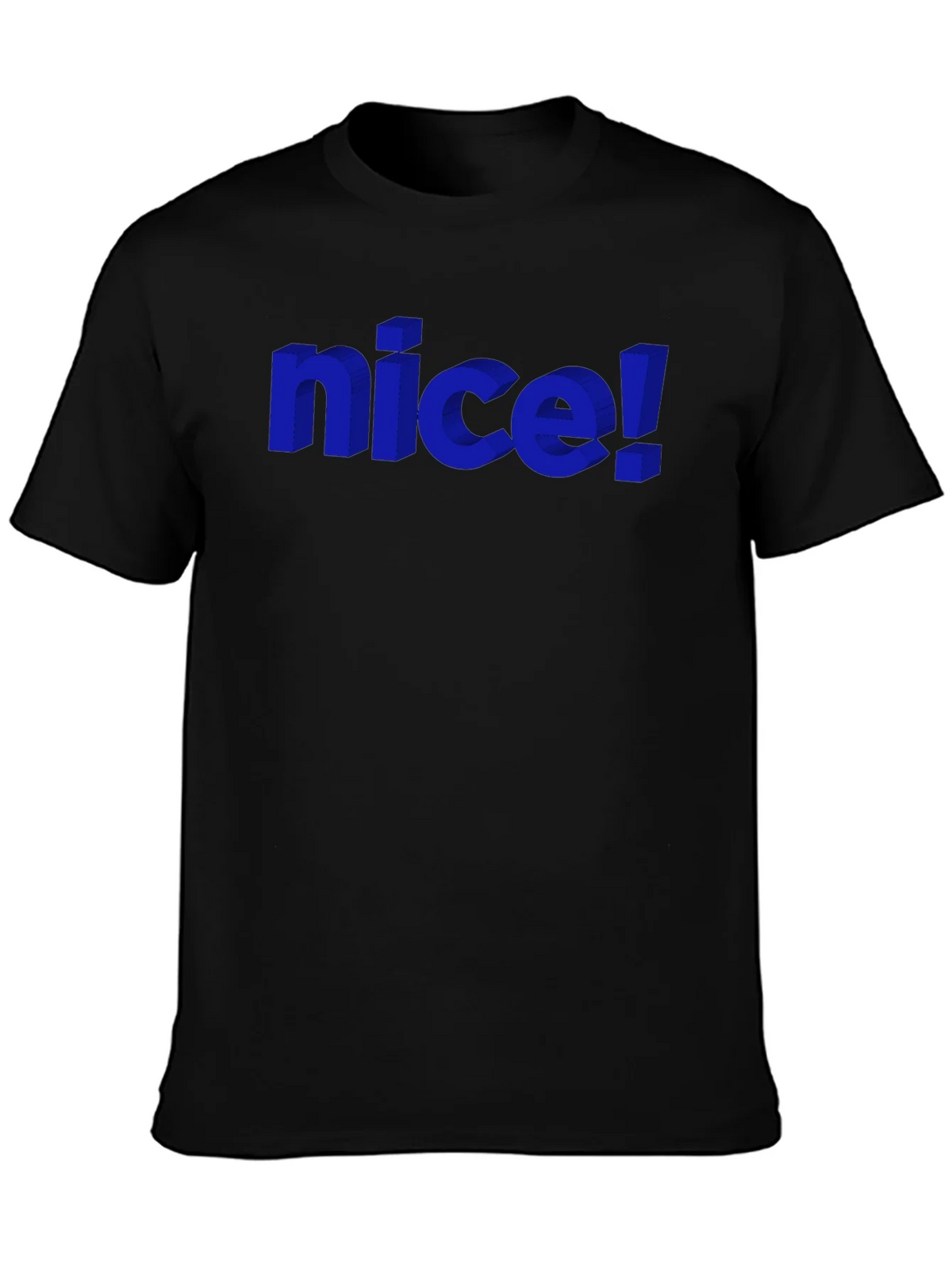 Nice! Graphic Tee - Stylish 3D Design product image 3
