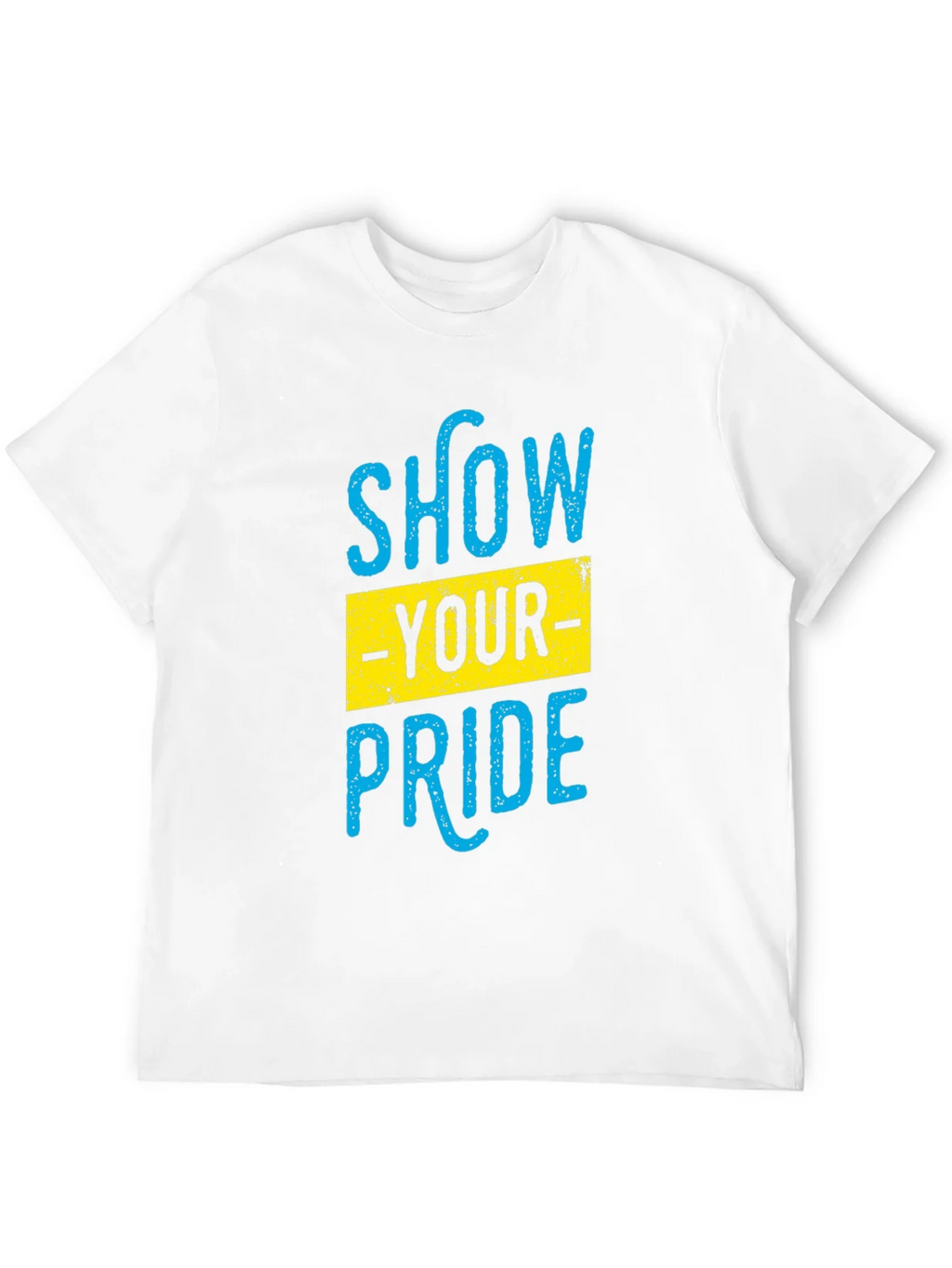 Show Your Pride Graphic T-Shirt - Black Cotton Blend product image 11