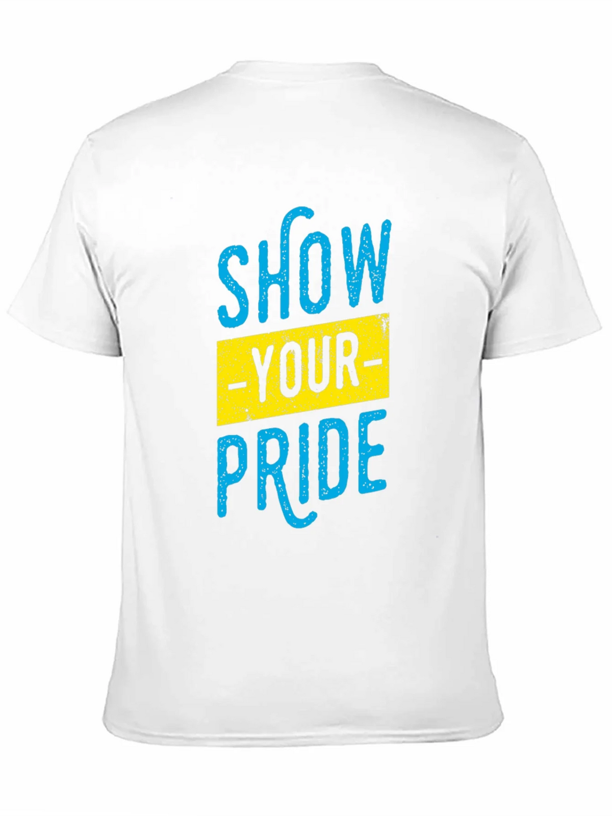 Show Your Pride Graphic T-Shirt - Black Cotton Blend product image 10