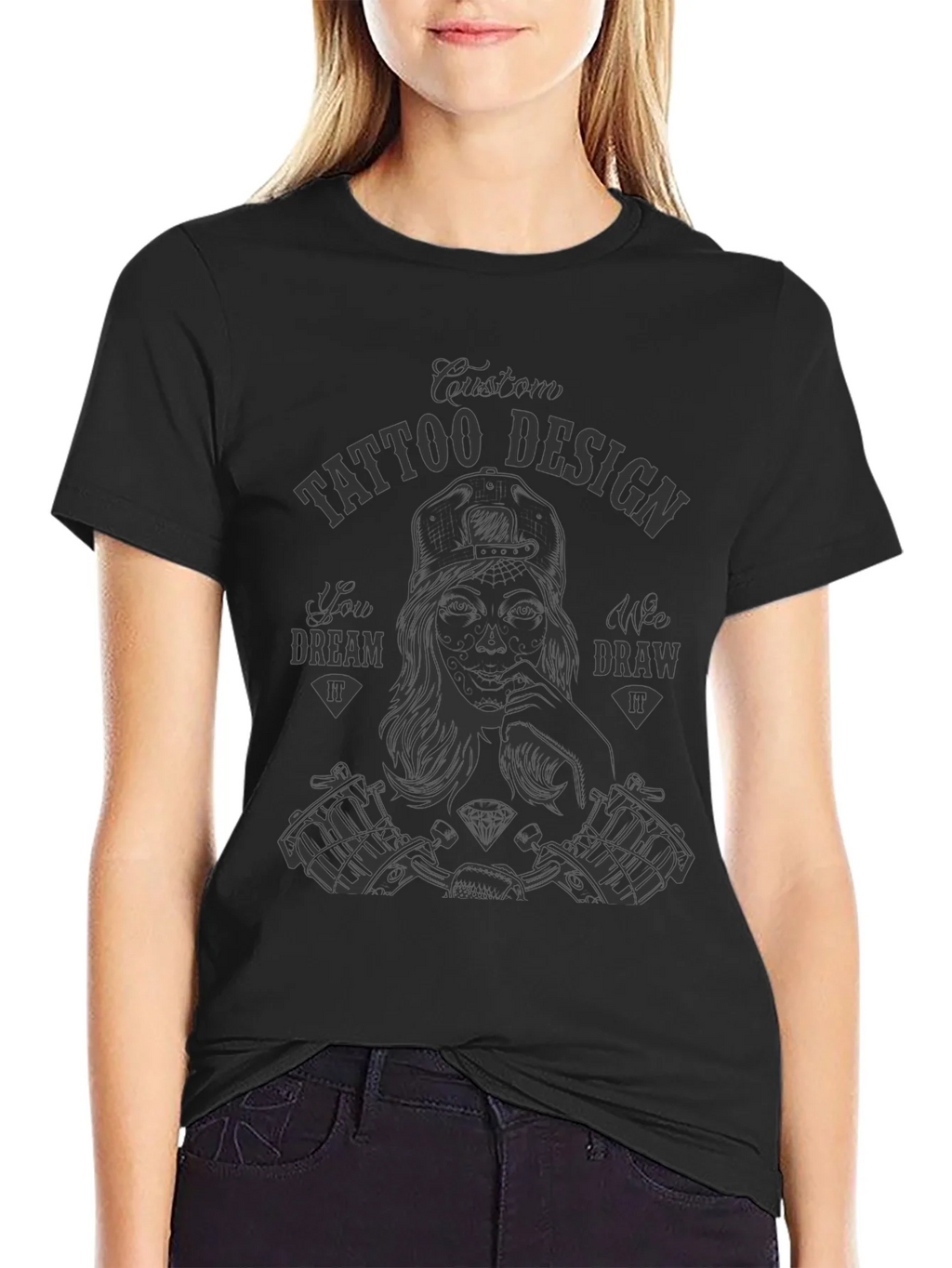 Custom Tattoo Design Graphic Tee product image 1