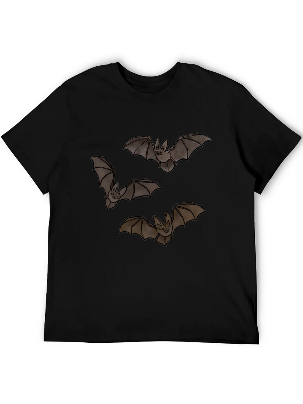 Bat Graphic Black T-Shirt product image 3