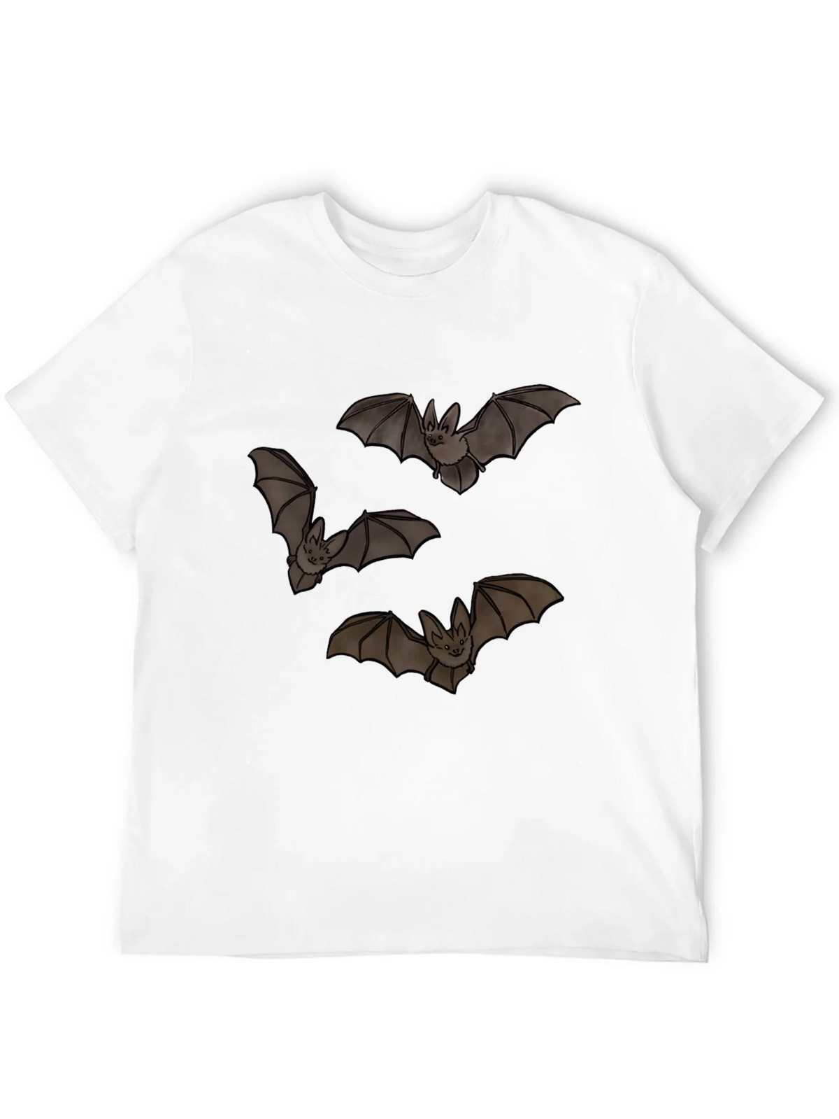 Bat Graphic Black T-Shirt product image 9