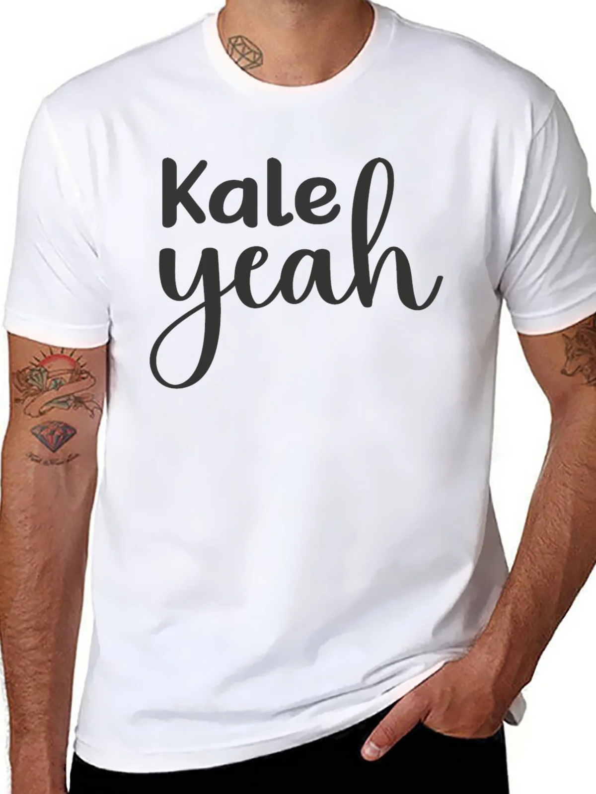Kale Yeah! Graphic Tee - Trendy & Comfy product image 7