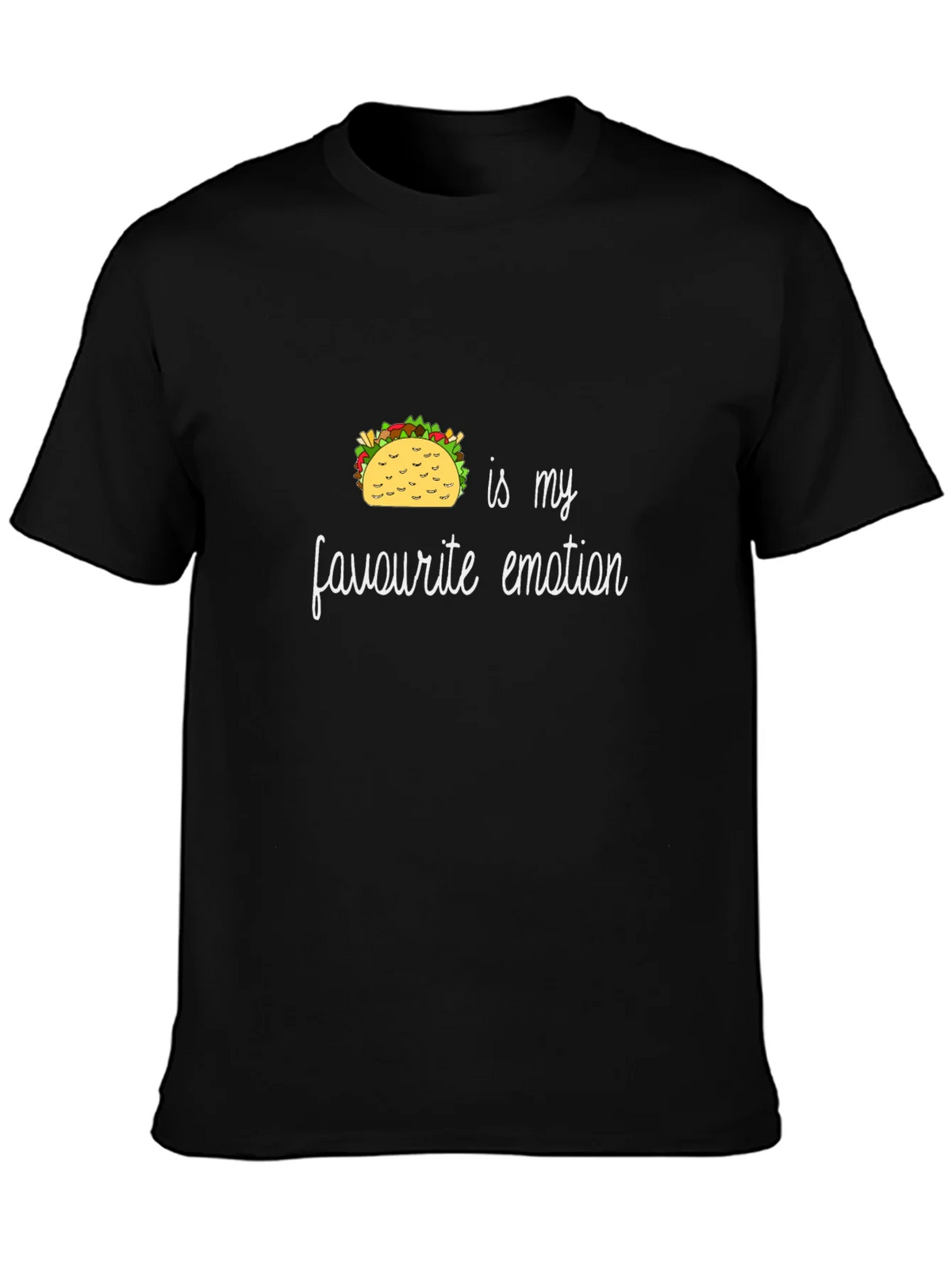 Taco is My Favorite Emotion Graphic T-Shirt product image 3