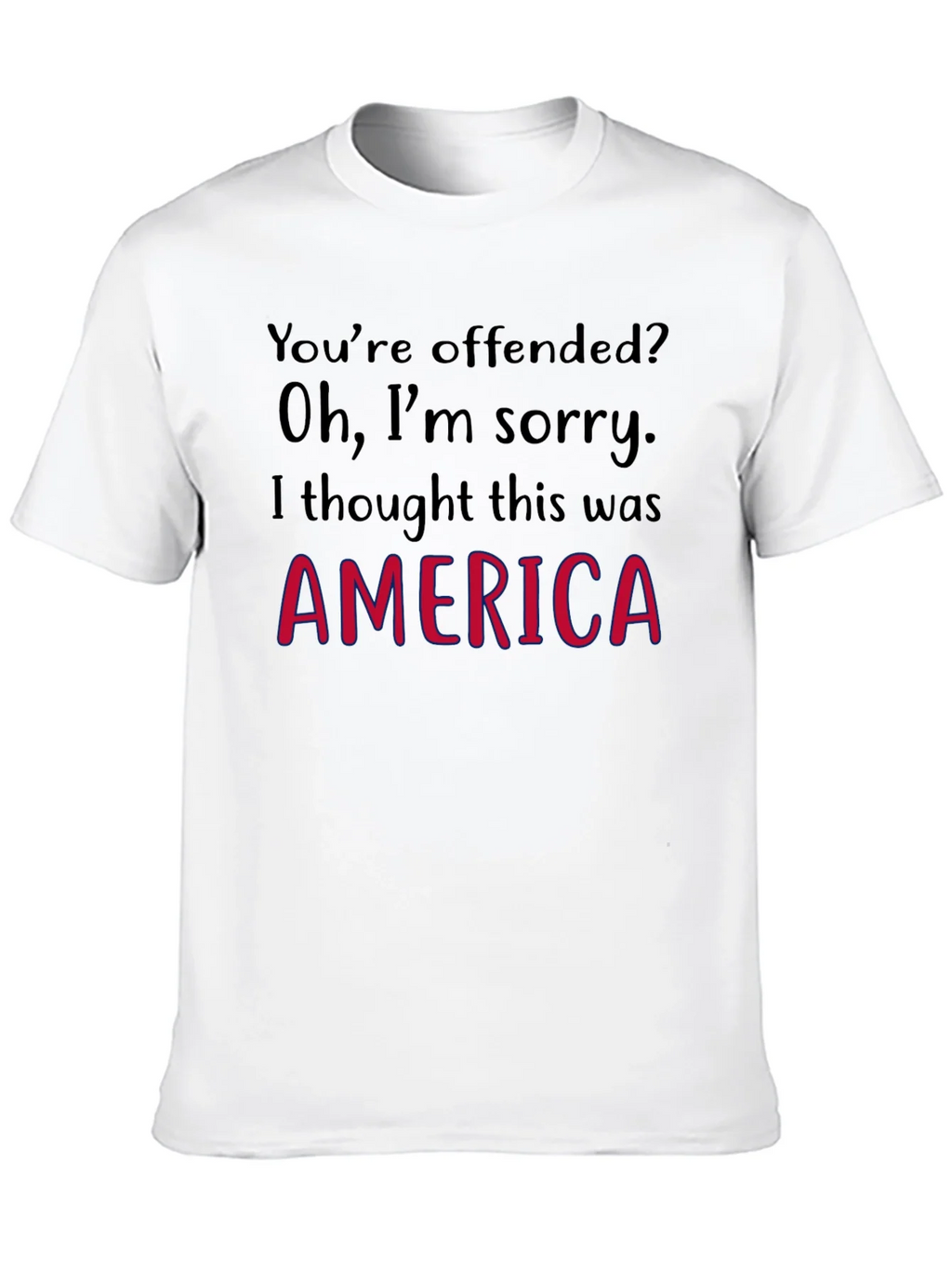 Offended? America Graphic Tee product image 9