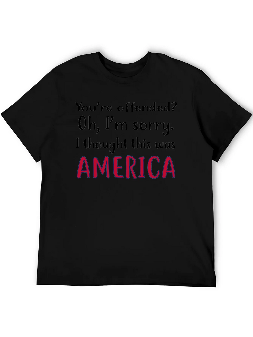 Offended? America Graphic Tee product image 5