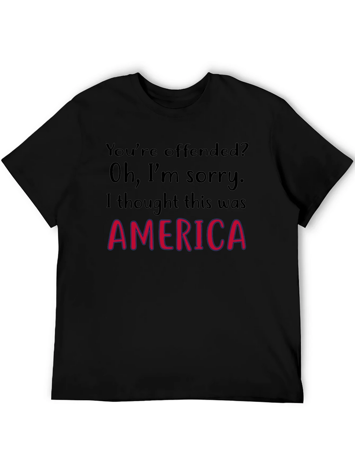 Offended? America Graphic Tee product image 5