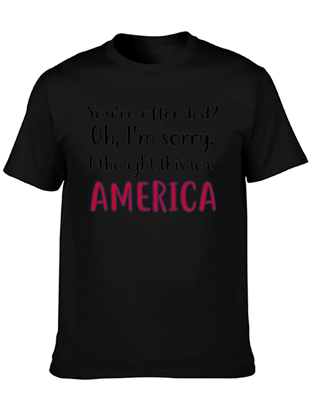 Offended? America Graphic Tee product image 3