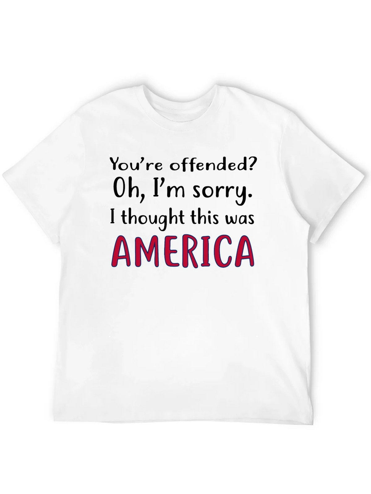 Offended? America Graphic Tee product image 11