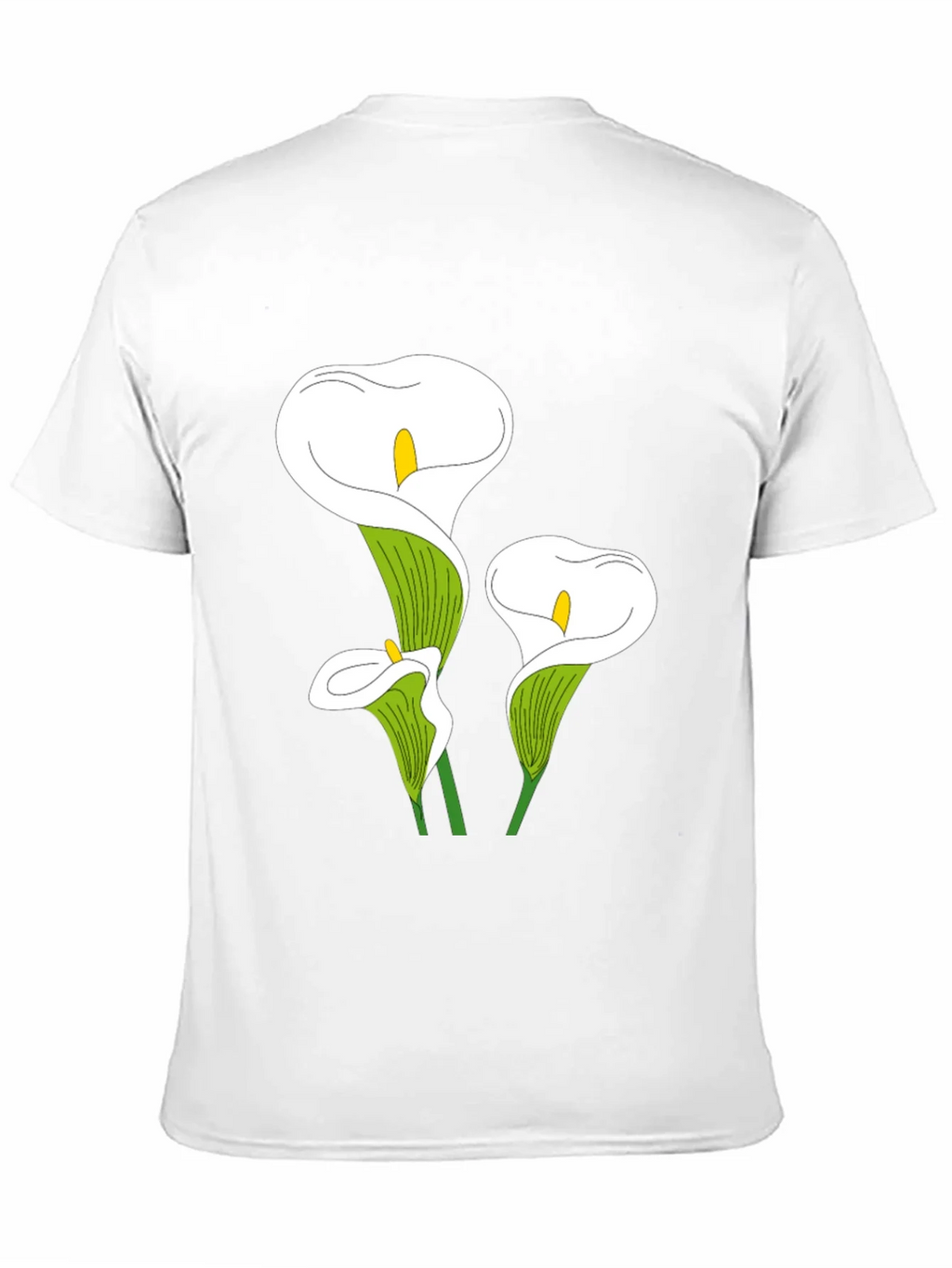 Calla Lily Graphic Tee - Black Casual T-Shirt product image 10