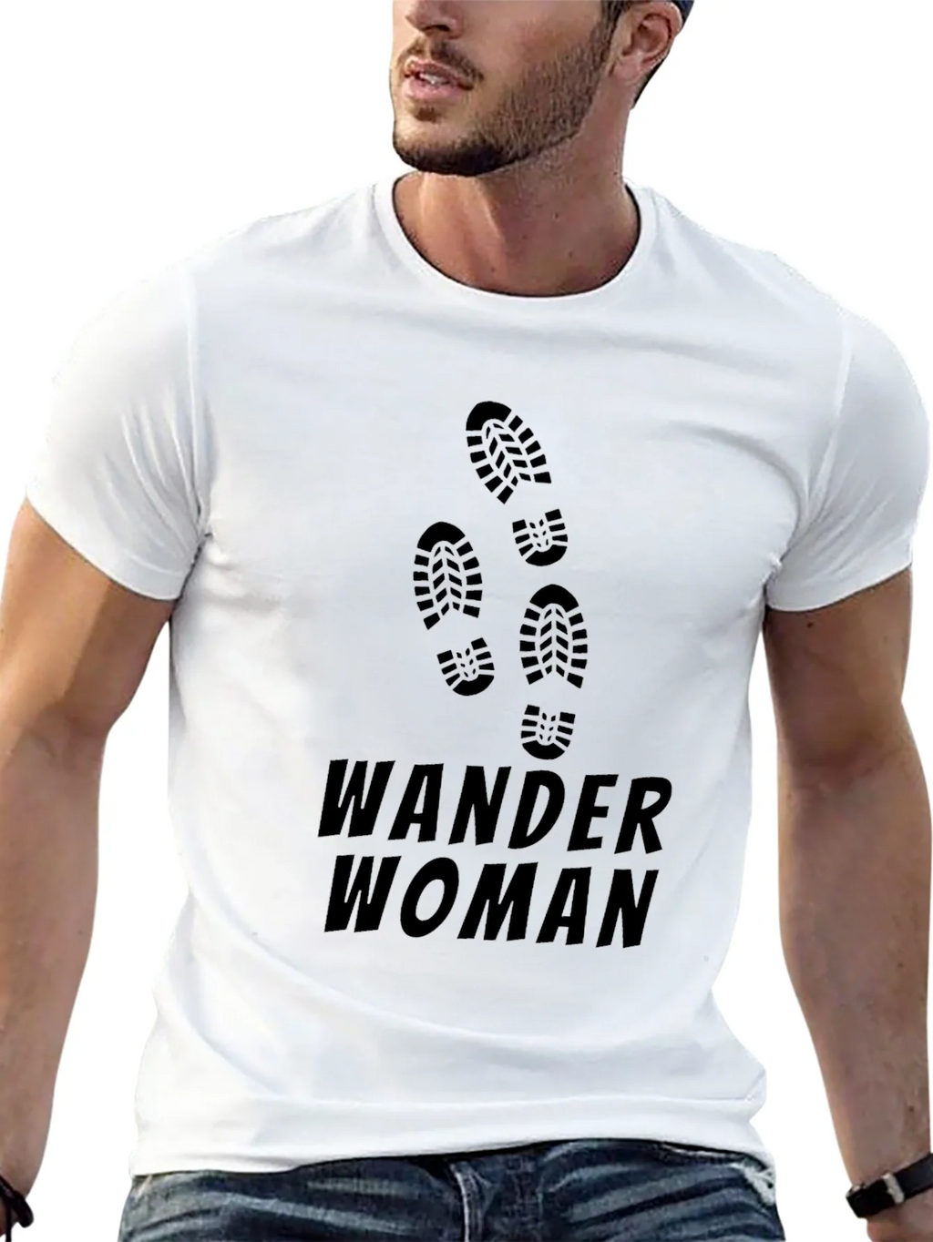 Wander Woman Graphic T-Shirt - Black product image 12