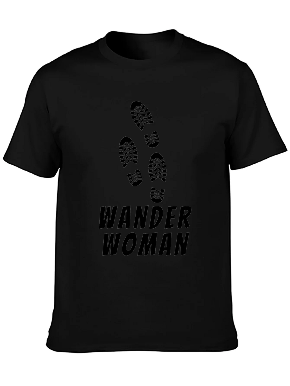 Wander Woman Graphic T-Shirt - Black product image 3
