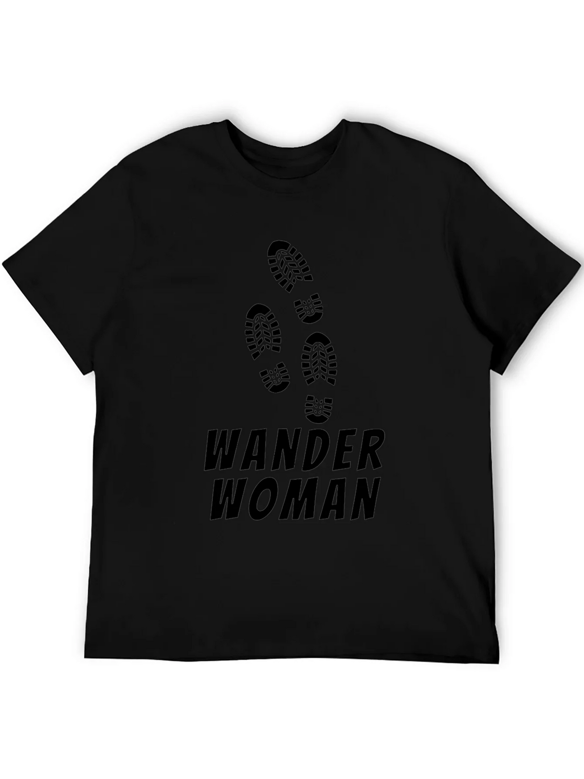 Wander Woman Graphic T-Shirt - Black product image 5