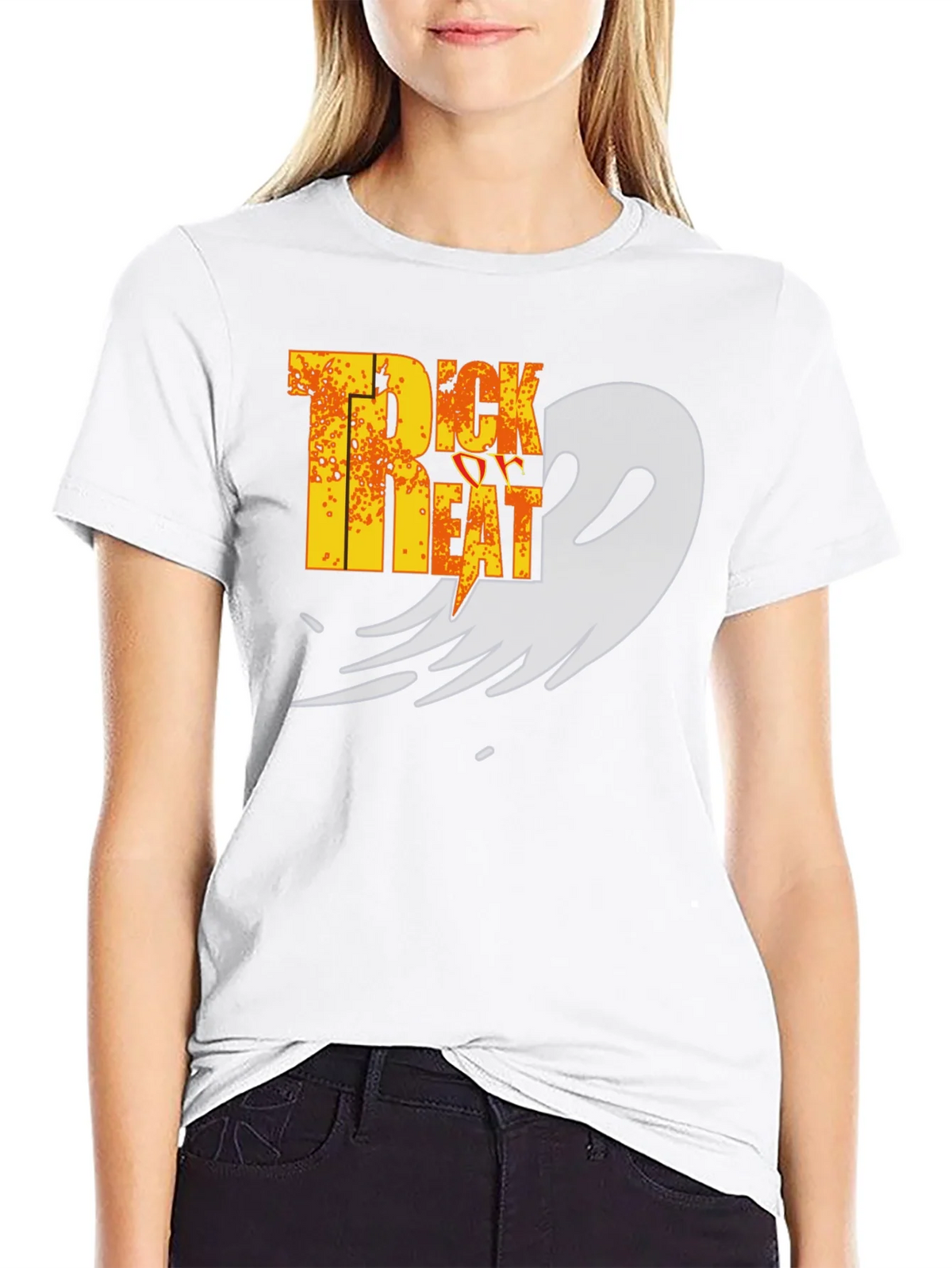 Trick or Treat Halloween Graphic T-Shirt product image 8