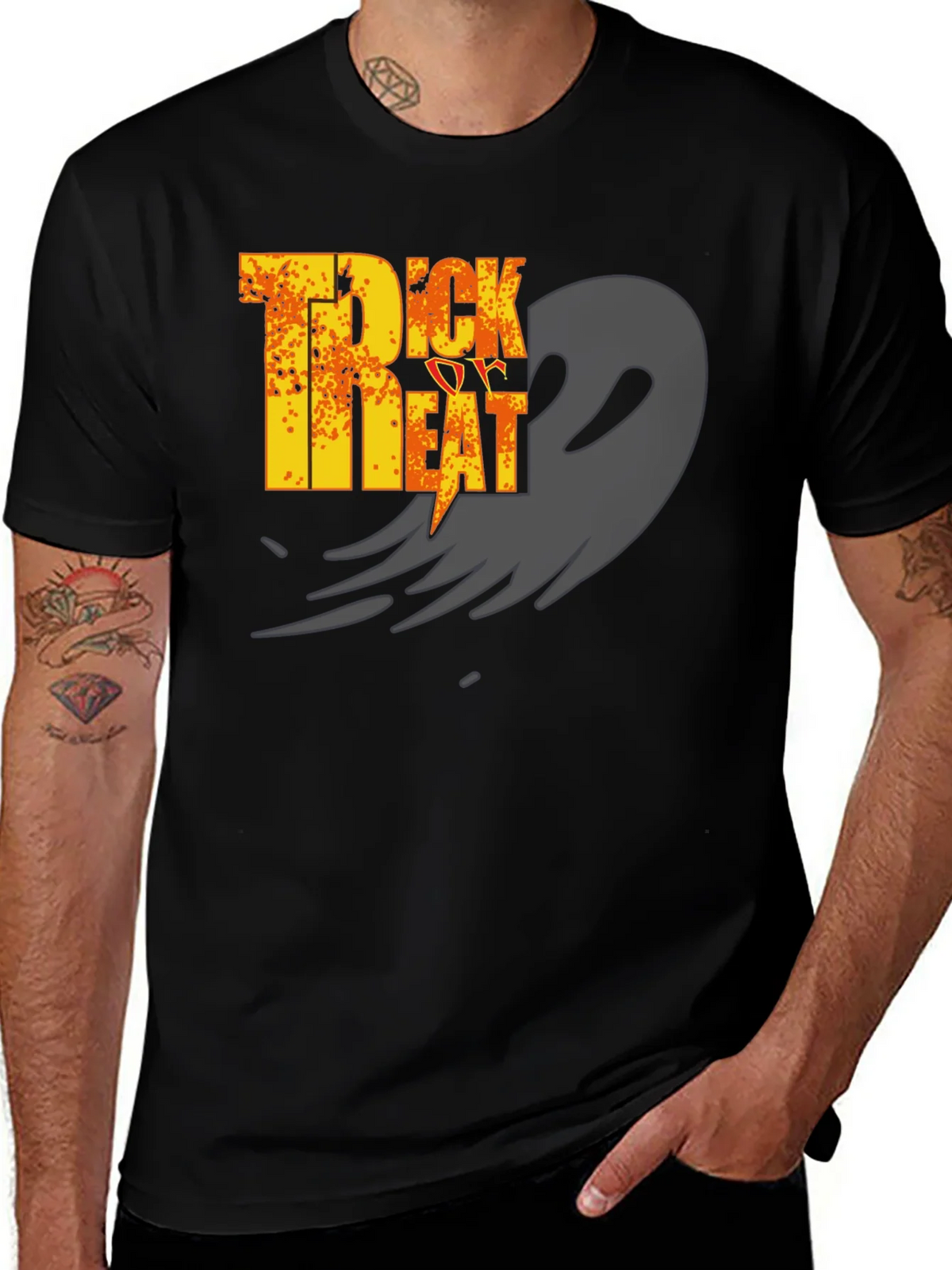 Trick or Treat Halloween Graphic T-Shirt product image 1