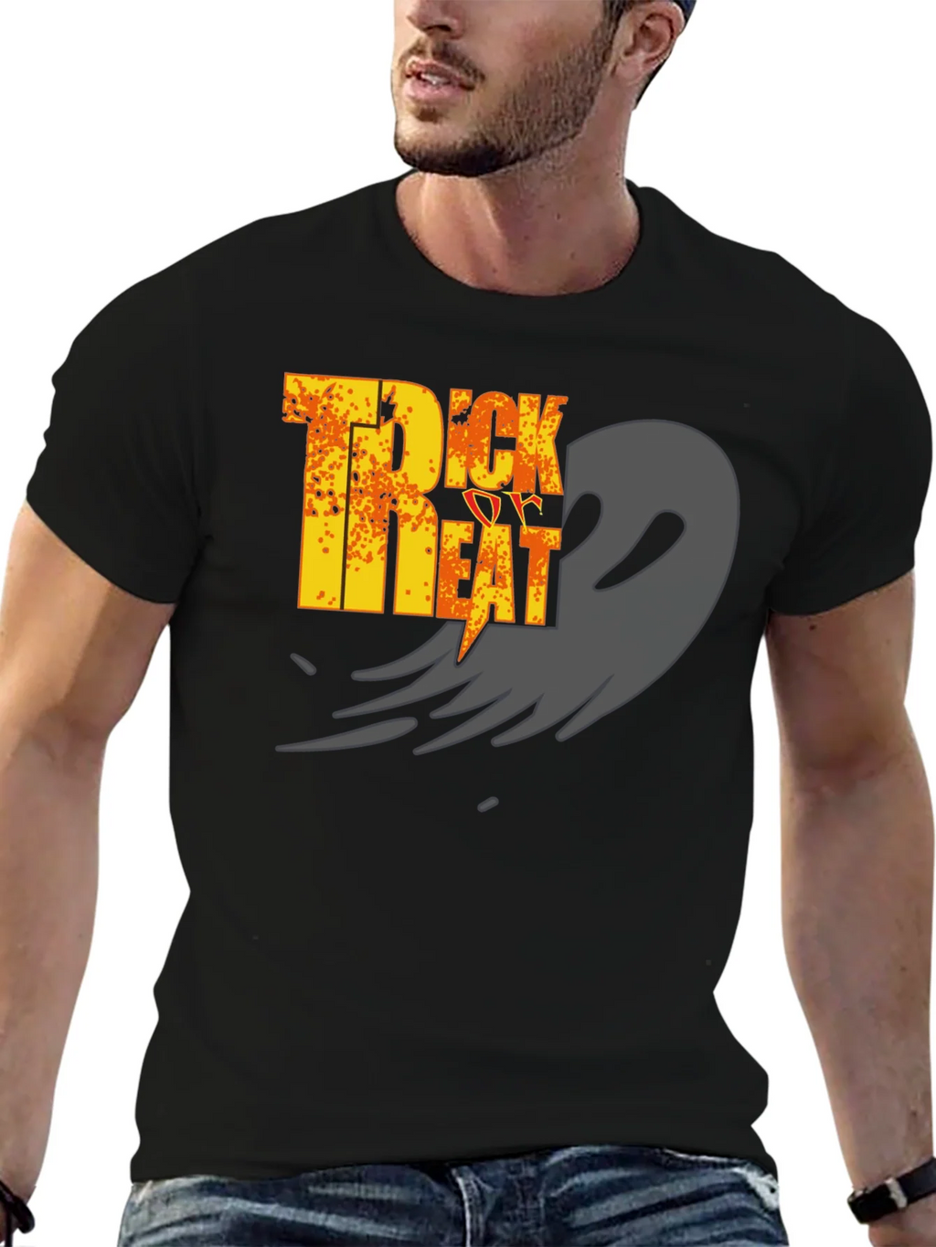 Trick or Treat Halloween Graphic T-Shirt product image 6