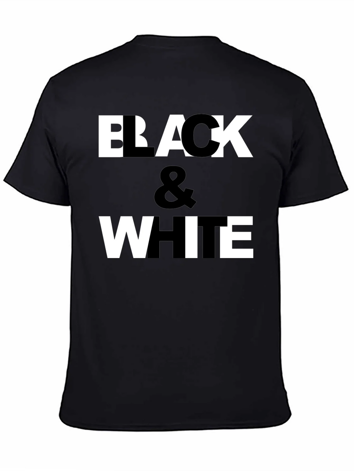 Black & White Graphic Print T-Shirt product image 4