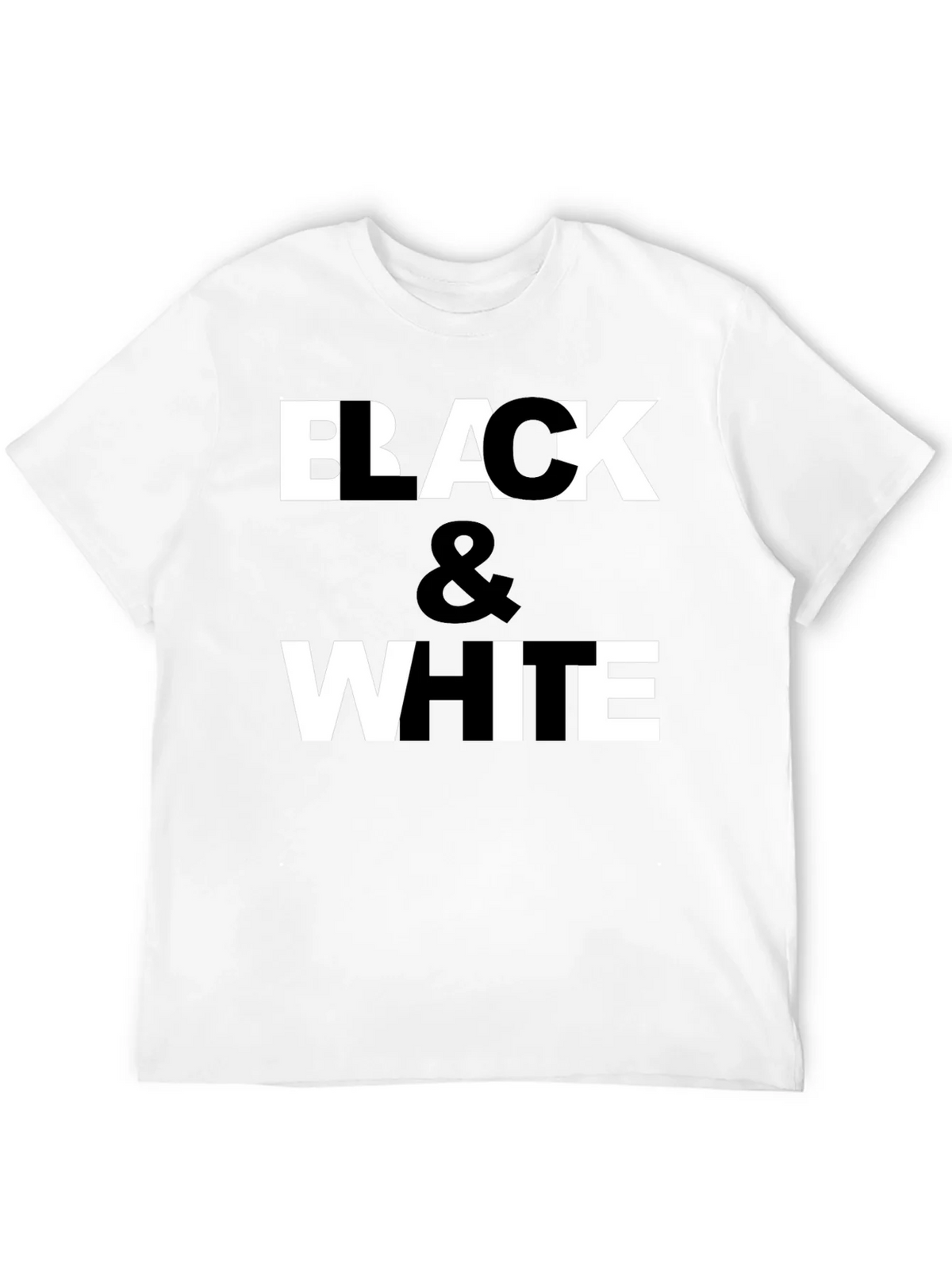 Black & White Graphic Print T-Shirt product image 11
