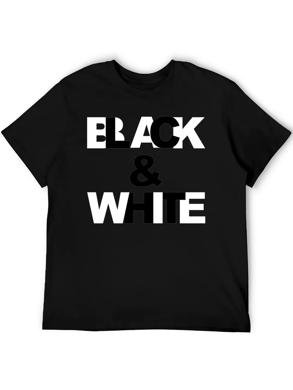 Black & White Graphic Print T-Shirt product image 5