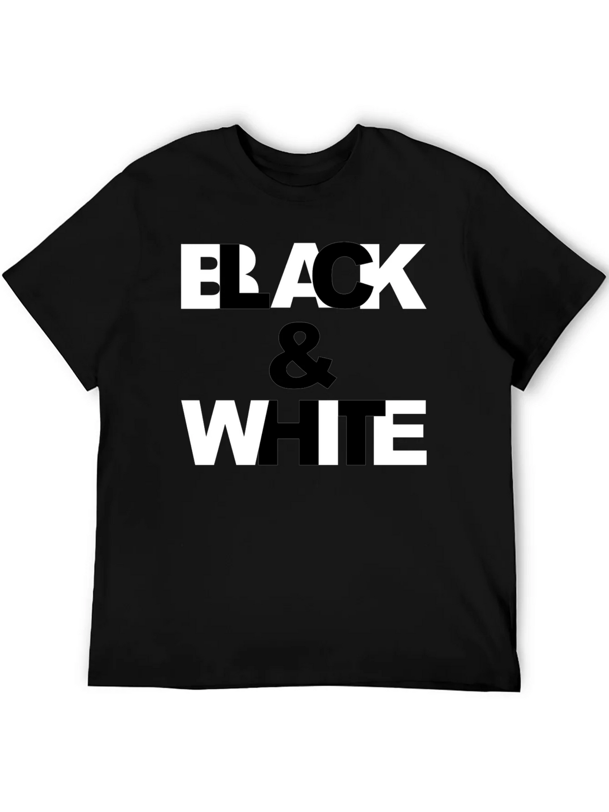 Black & White Graphic Print T-Shirt product image 5