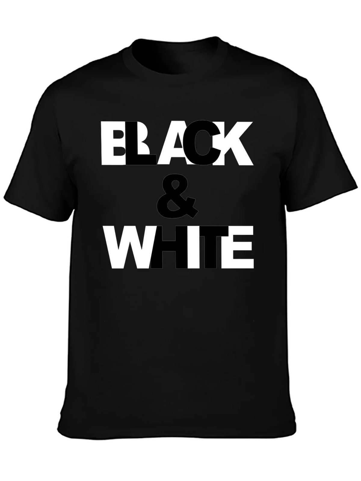 Black & White Graphic Print T-Shirt product image 3