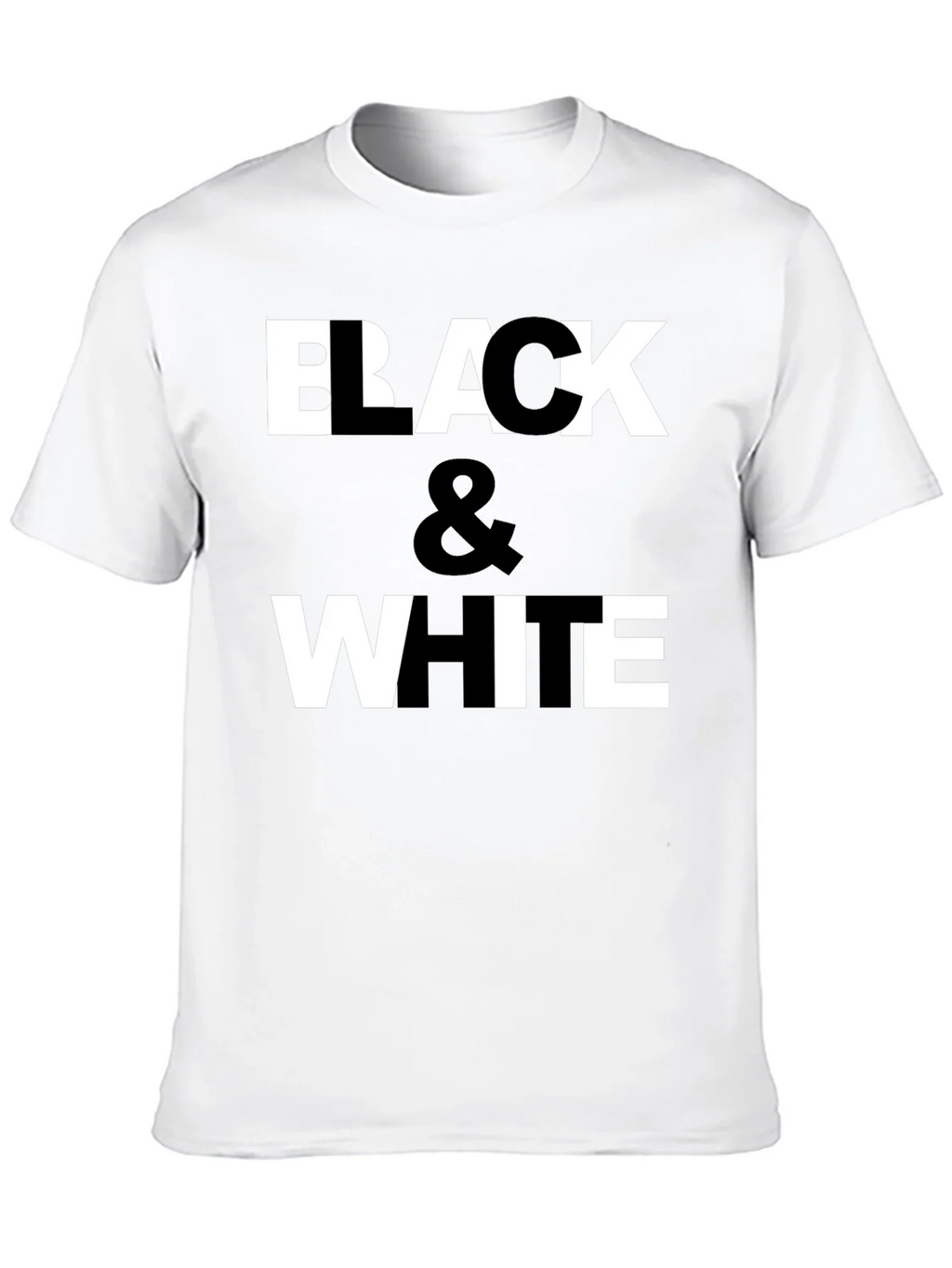 Black & White Graphic Print T-Shirt product image 9