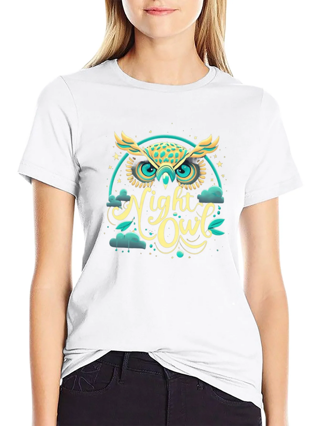 Night Owl Graphic T-Shirt - Soft Cotton Tee product image 8