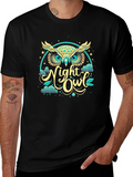 Night Owl Graphic T-Shirt - Soft Cotton Tee product image 1