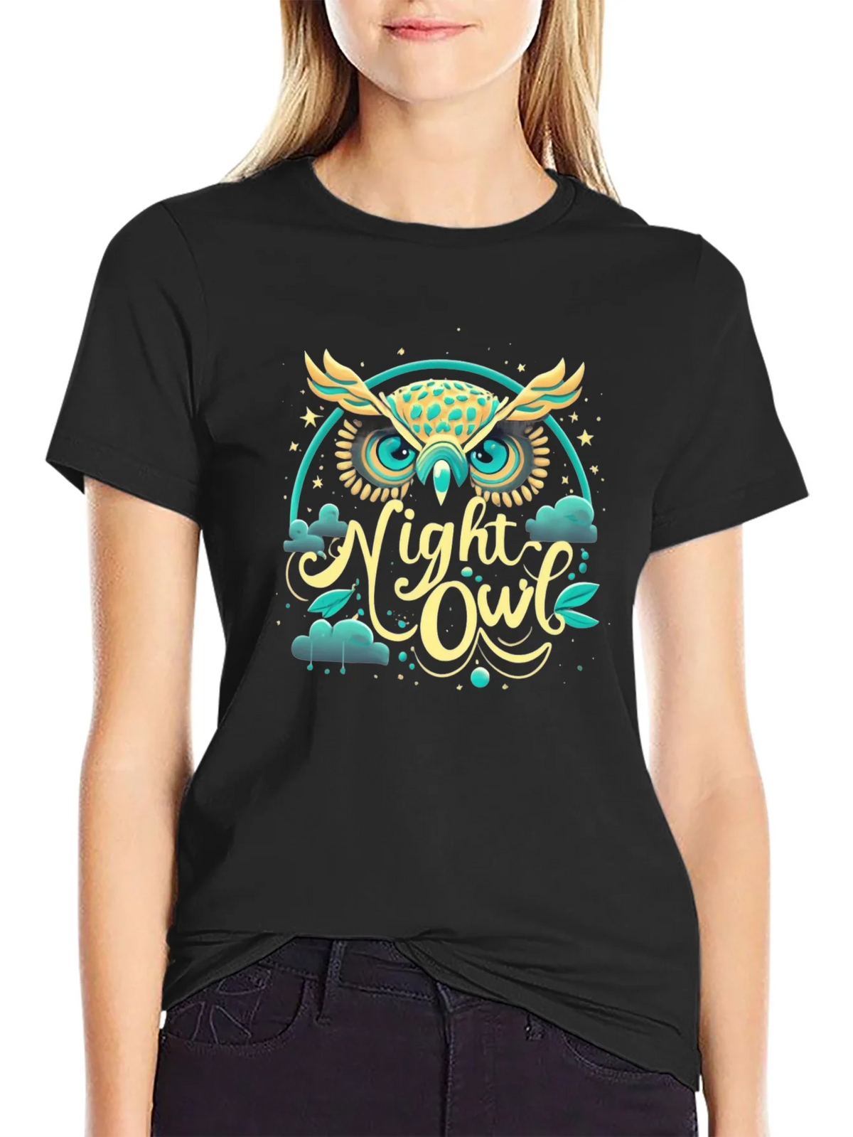 Night Owl Graphic T-Shirt - Soft Cotton Tee product image 2