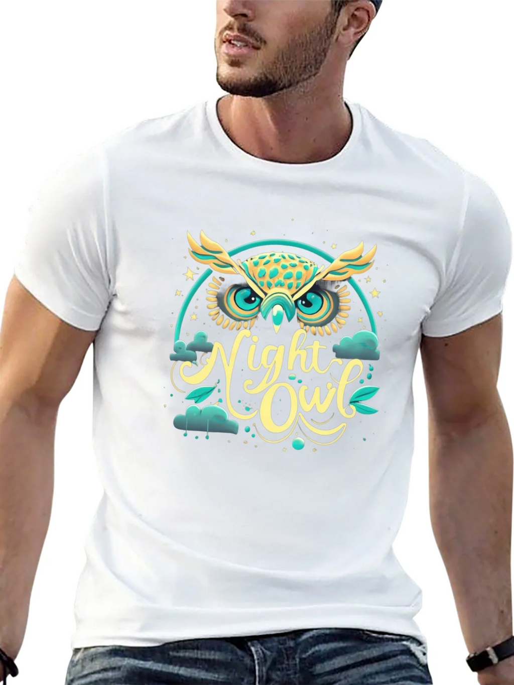Night Owl Graphic T-Shirt - Soft Cotton Tee product image 12