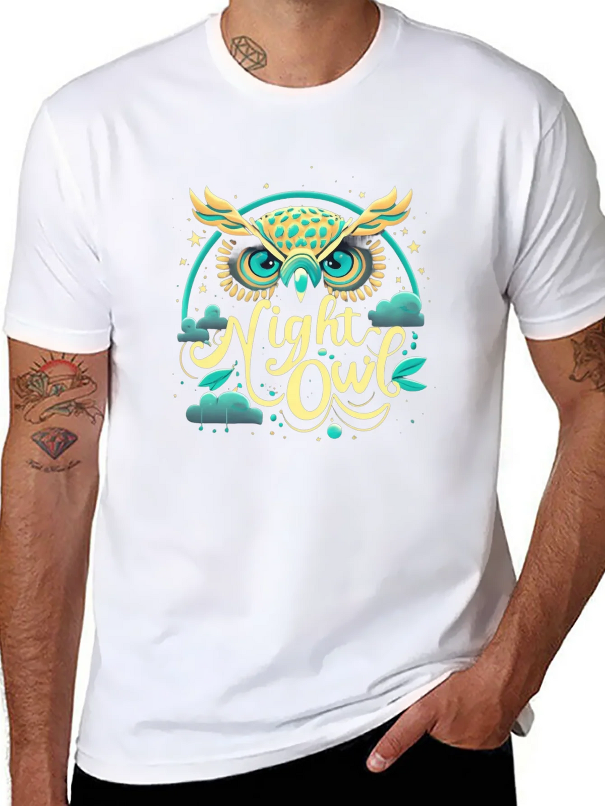 Night Owl Graphic T-Shirt - Soft Cotton Tee product image 7