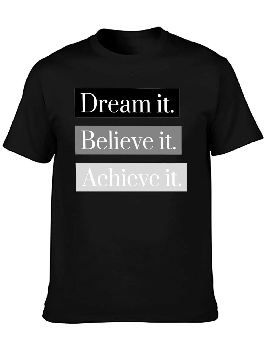 Dream Believe Achieve Graphic T-Shirt product image 3