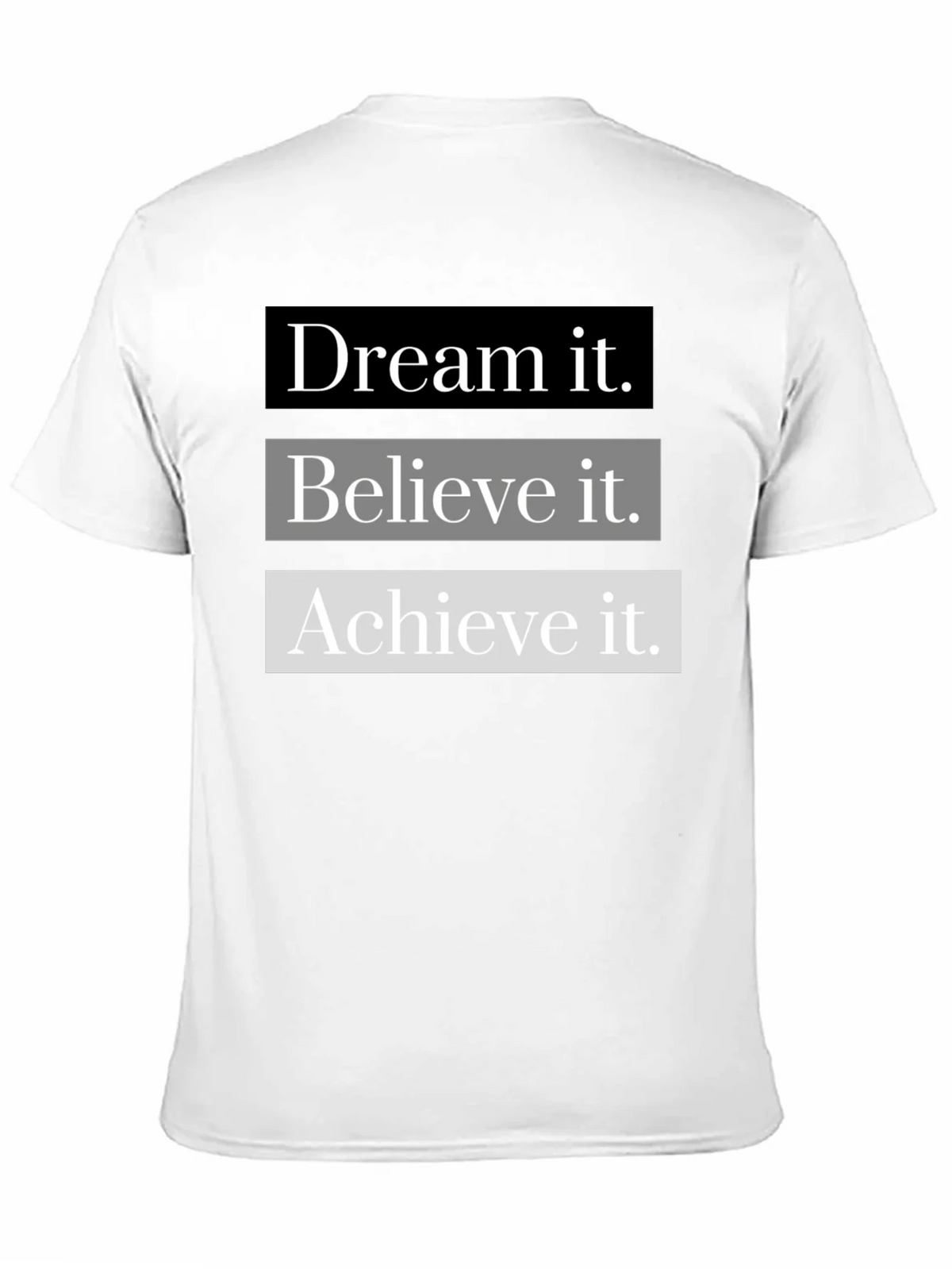 Dream Believe Achieve Graphic T-Shirt product image 10