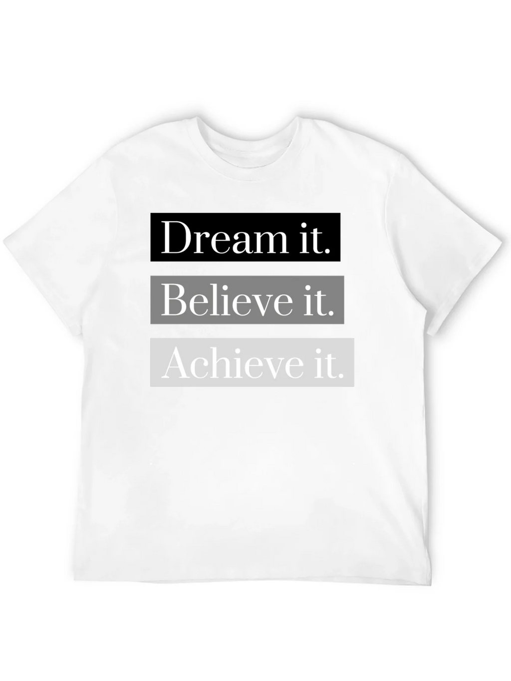 Dream Believe Achieve Graphic T-Shirt product image 11