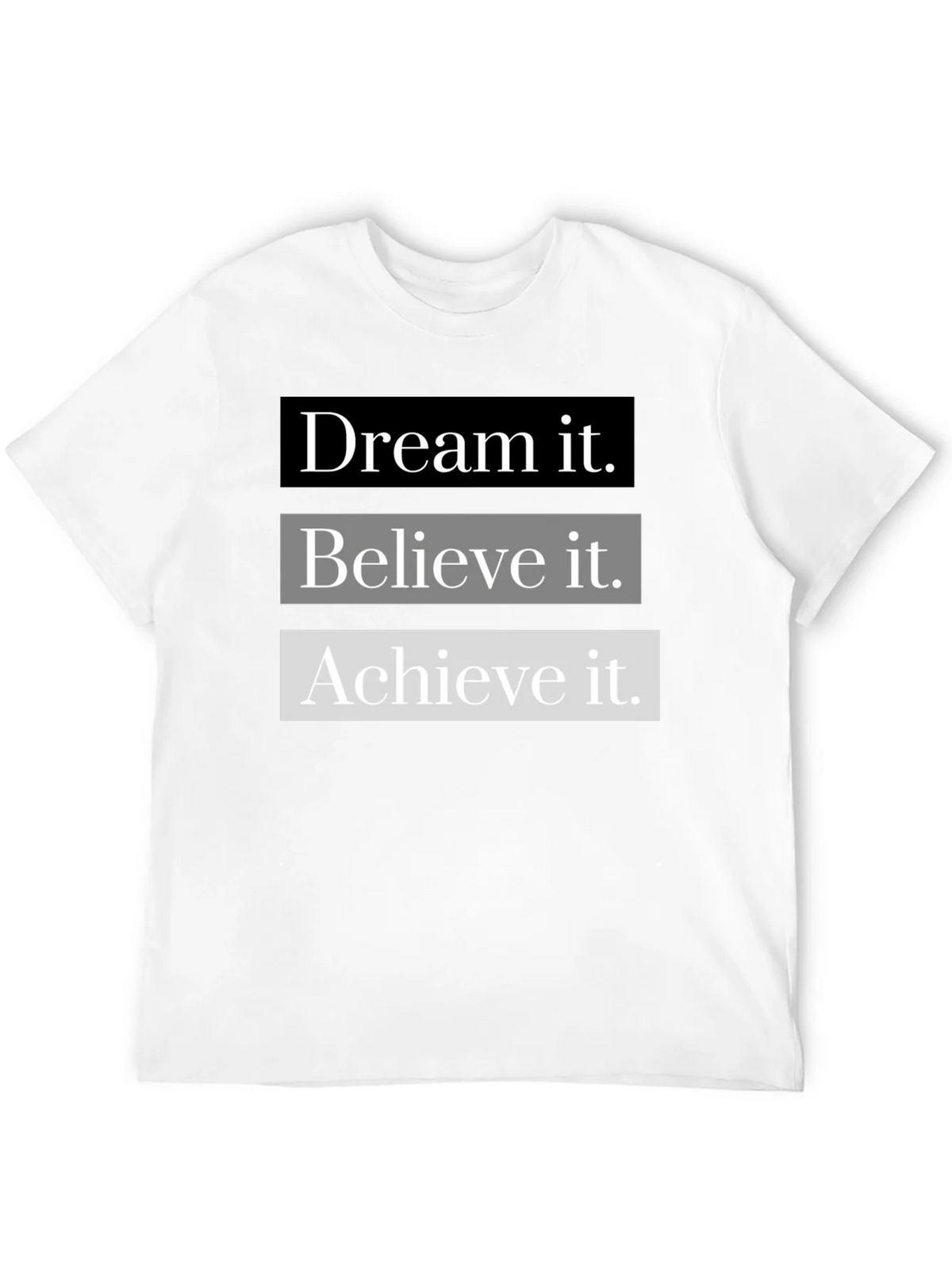 Dream Believe Achieve Graphic T-Shirt product image 11