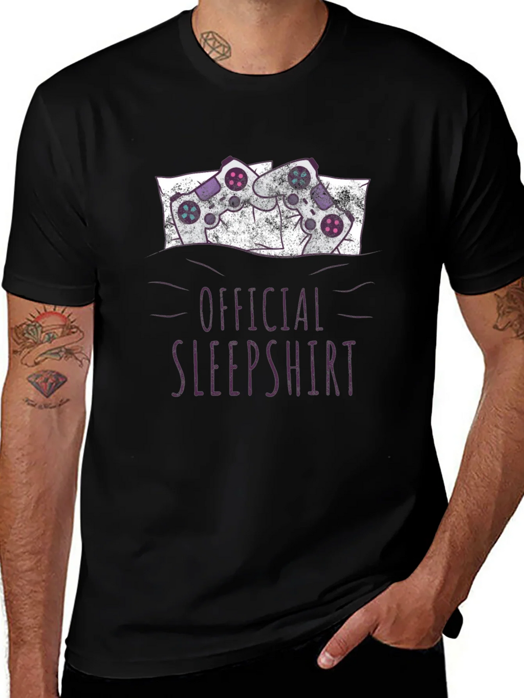 Official Sleepshirt Gamer Tee - Black product image 1