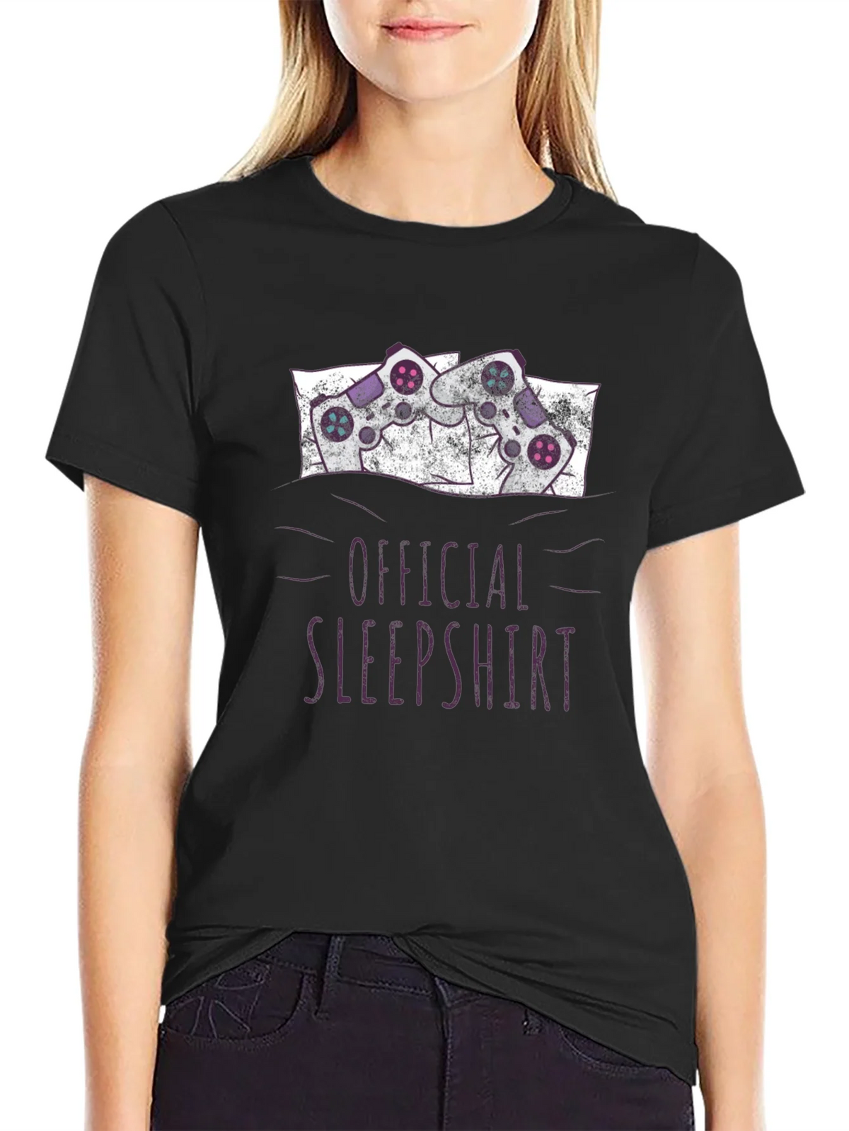 Official Sleepshirt Gamer Tee - Black product image 2