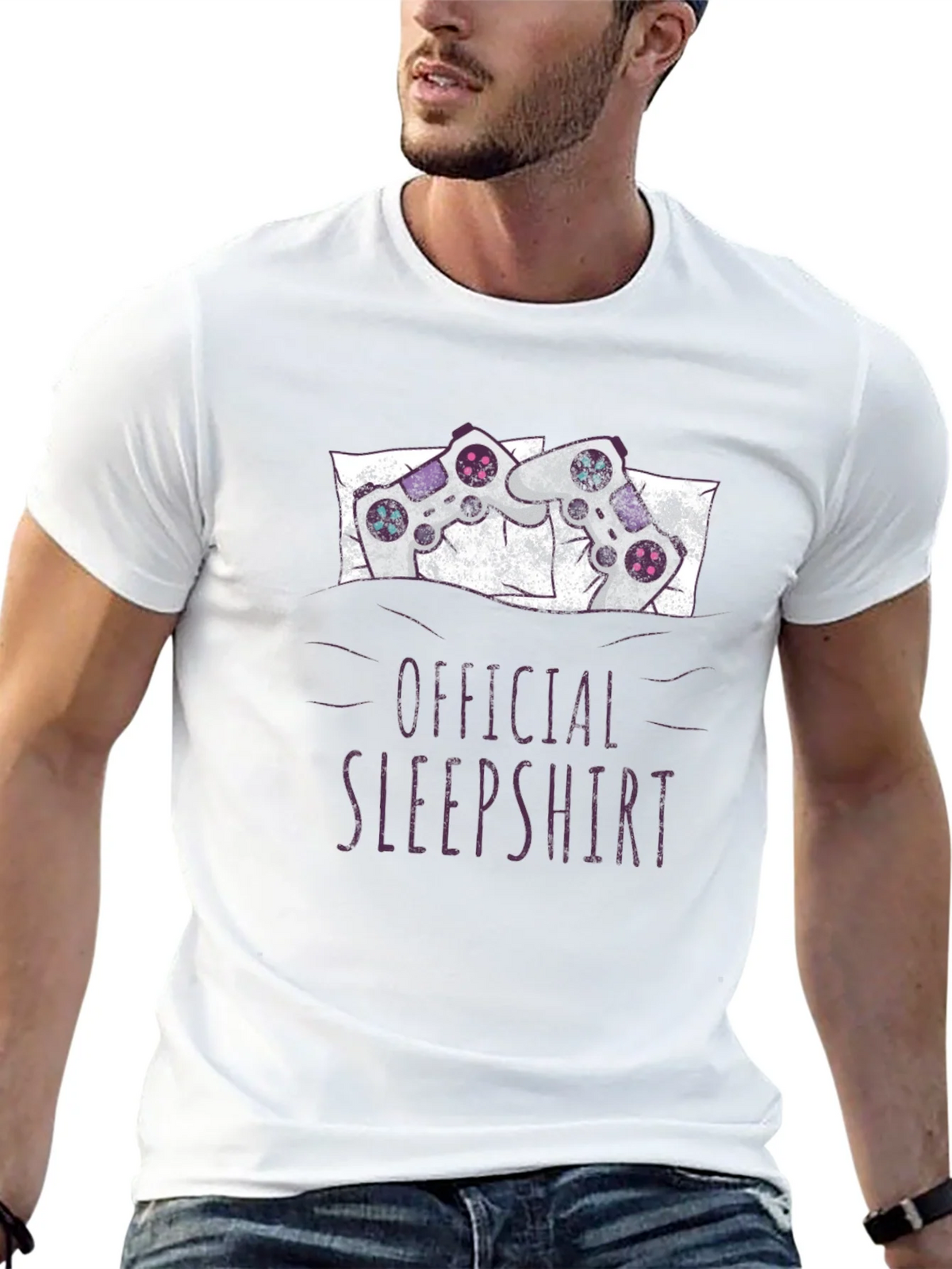 Official Sleepshirt Gamer Tee - Black product image 12