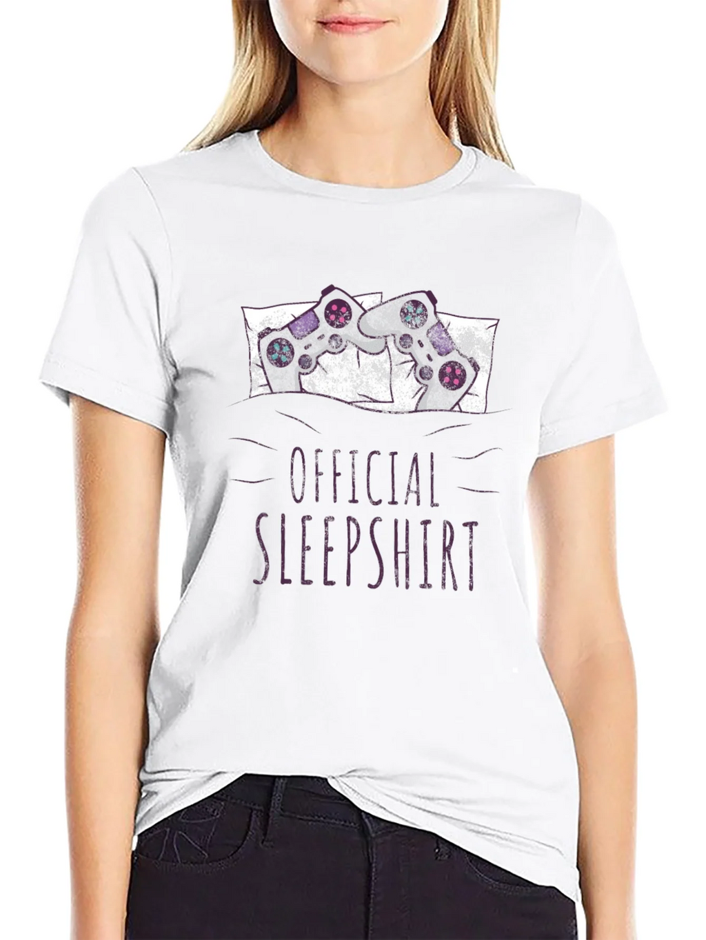 Official Sleepshirt Gamer Tee - Black product image 8