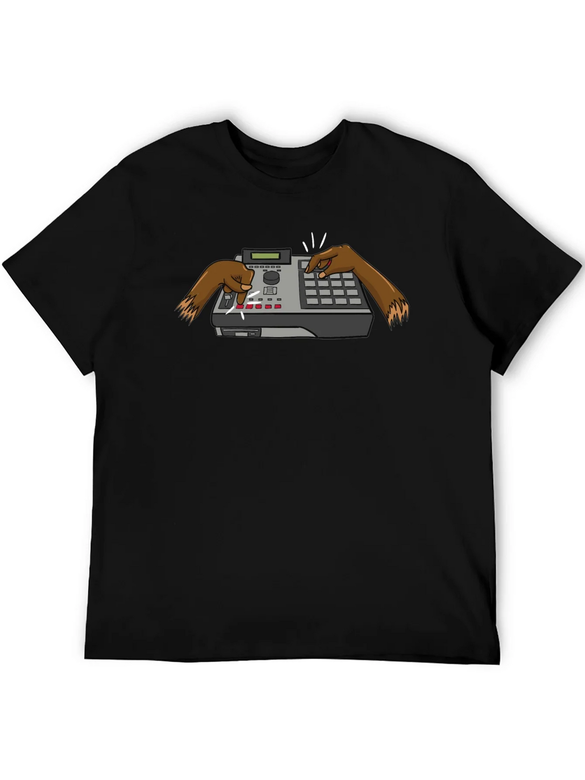 MPC Machine Black T-Shirt product image 5