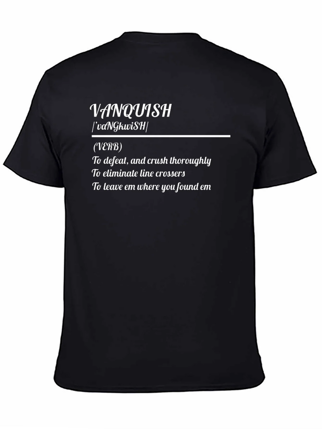 Vanquish Definition T-Shirt - Black product image 4