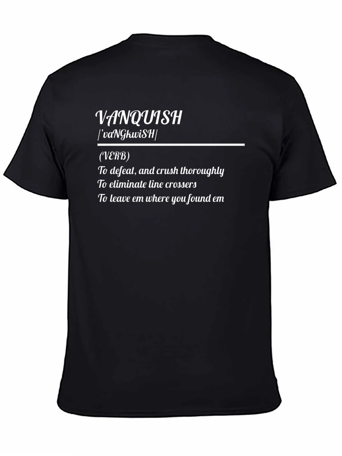 Vanquish Definition T-Shirt - Black product image 4