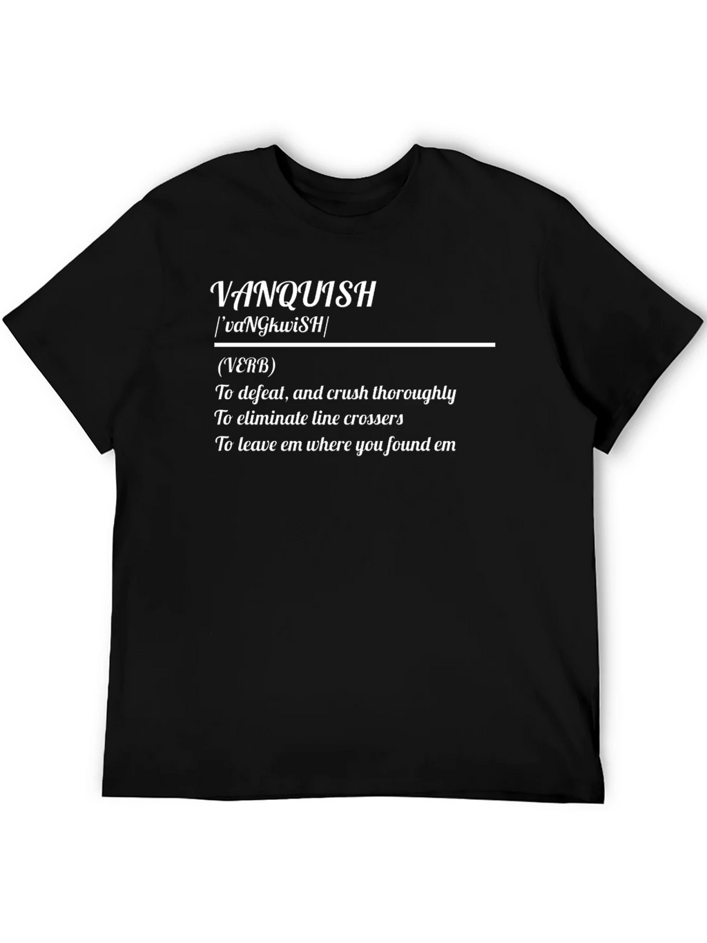 Vanquish Definition T-Shirt - Black product image 5