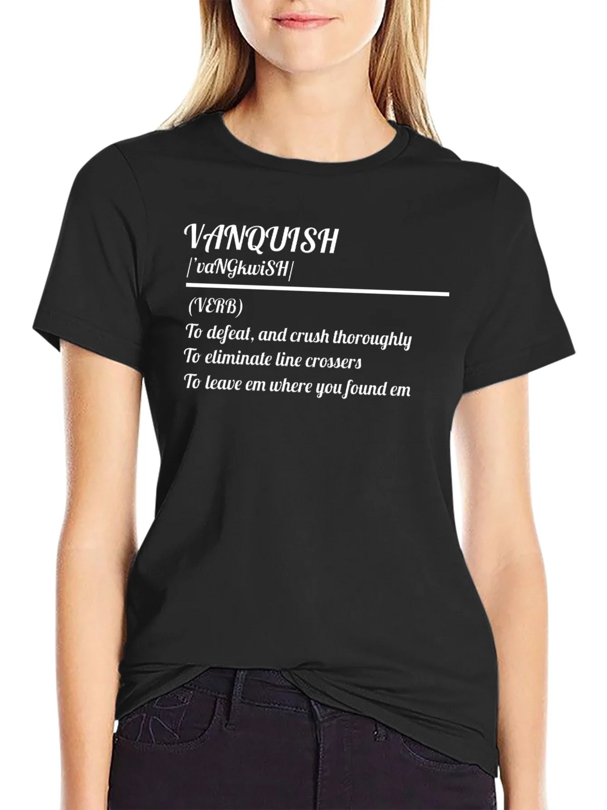 Vanquish Definition T-Shirt - Black product image 2