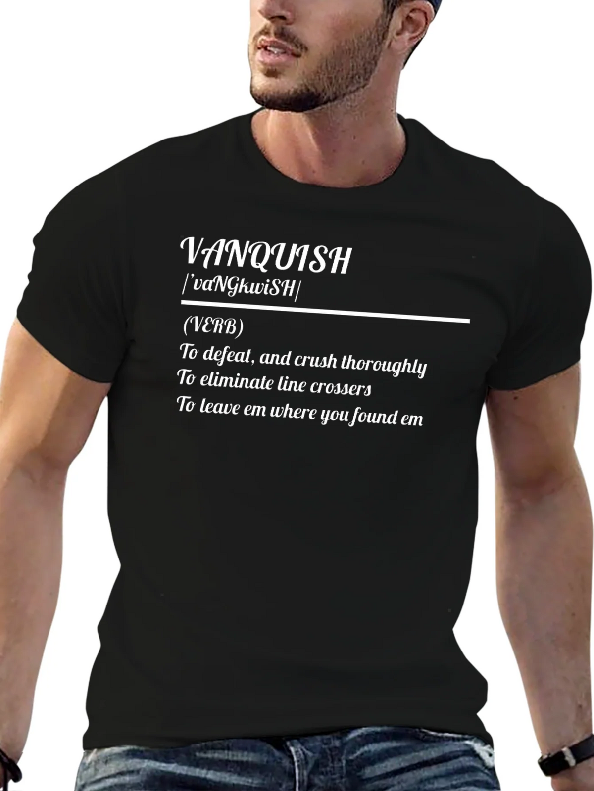 Vanquish Definition T-Shirt - Black product image 6