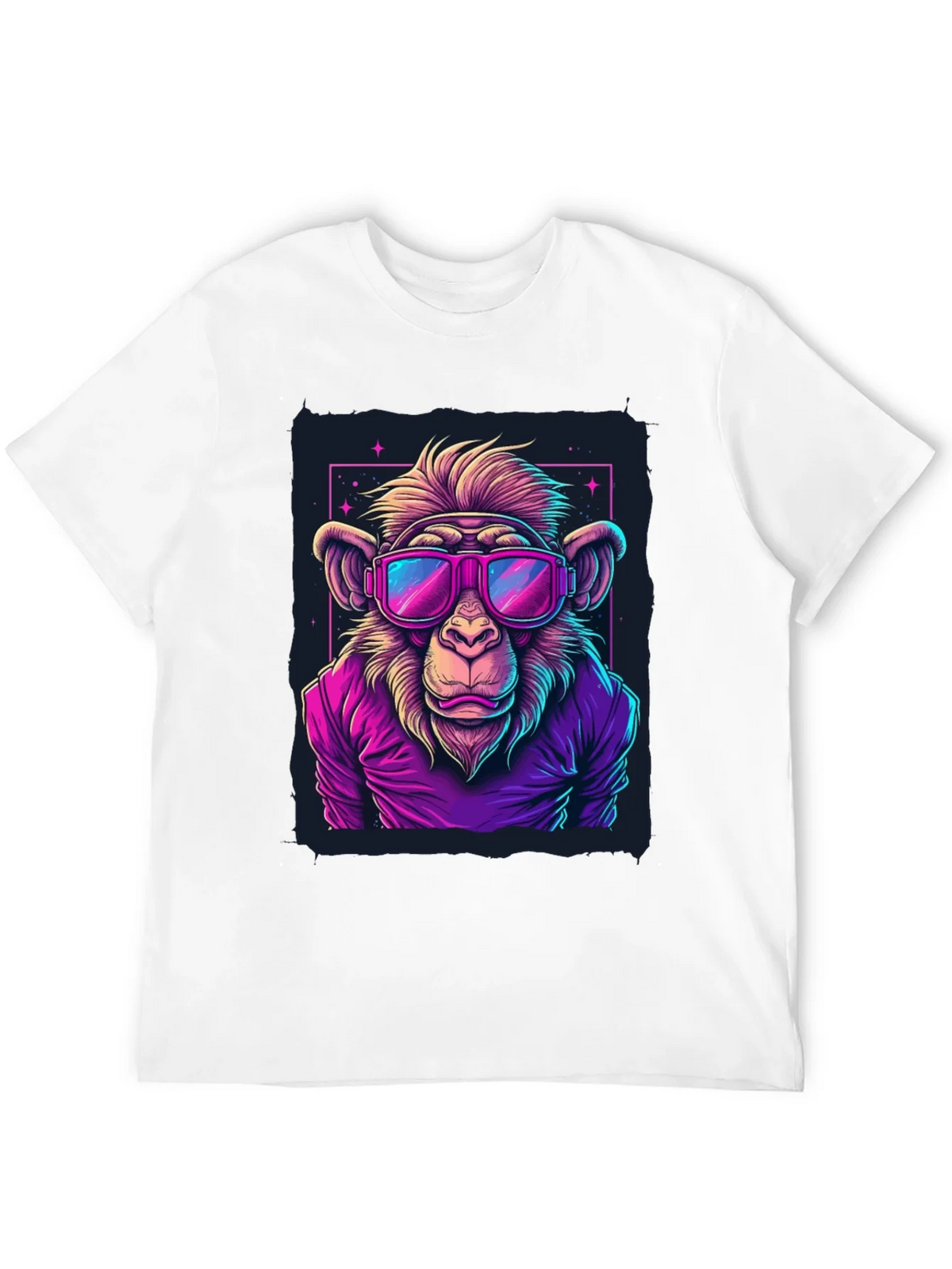 Cool Monkey Graphic Tee - Retro Style product image 11
